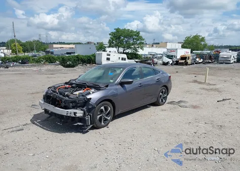 2021 Honda Insight Ex из США, поврежденный, VIN 19XZE4F52ME010366